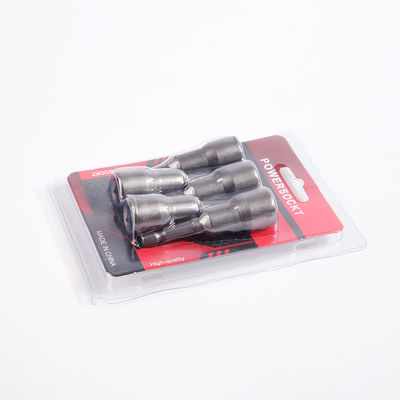 강한 자기 5pcs 12mm 65mm 빠른 변경 Hex Shank 산업 클래스 견과류 드라이버 세트