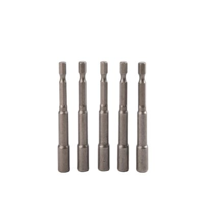 강성 마그네틱 너트 드라이버 세트 1/4' 65MM 5pcs CRV 재료 거품 껍질 포장