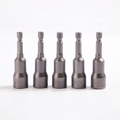 강한 자기 5pcs 12mm 65mm 빠른 변경 Hex Shank 산업 클래스 견과류 드라이버 세트