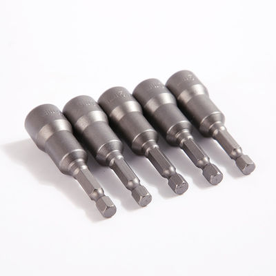 강한 자기 5pcs 12mm 65mm 빠른 변경 Hex Shank 산업 클래스 견과류 드라이버 세트