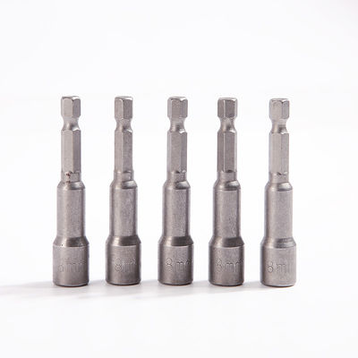 다재다능한 빠른 변경 헥스 스랭크 5pcs 8mm 견과류 드라이버 세트 핸드 / 전기 도구