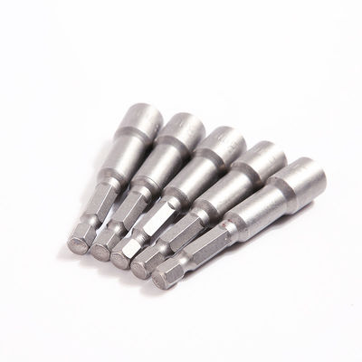 다재다능한 빠른 변경 헥스 스랭크 5pcs 8mm 견과류 드라이버 세트 핸드 / 전기 도구