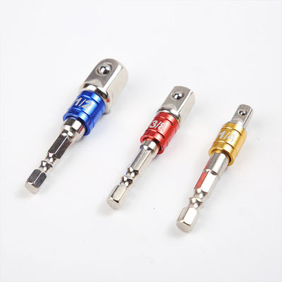 1/4' 65MM 2.5 인치 다채로운 충격 등급 소켓 어댑터 핸드 및 전기 도구