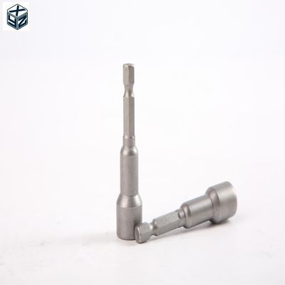 등급이 아닌 CRV 재료 6.35 헥사곤 10mm*65mm*5PC 강한 자기 견과기 드라이버 세트