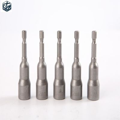 훌륭한 열처리 CRV 재료 6.35 헥사곤 12mm * 65mm * 5PC 견과류 드라이버 세트