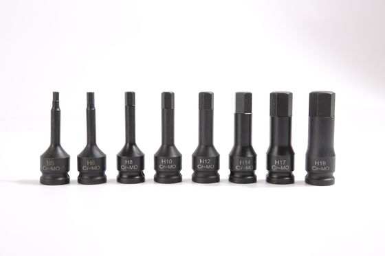 HEX 소켓 특징 8PCS CR-MO 육각 장갑 전기 도구 및 자동차 수리 세트
