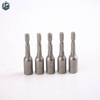 CRV 재료 6.35 헥사곤 10mm*42mm*10PC 강한 자기에 대한 자기 견과기 드라이버 세트