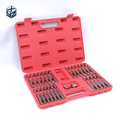 맞춤형 로고 합금 강철 CRV 재료 54pcs 플라스틱 상자 비트 높은 정확성을 위해 설정
