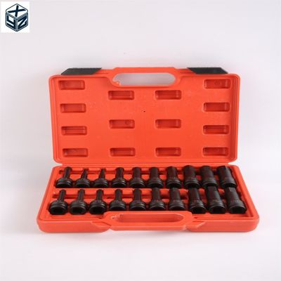 H5 ~ H19 고 내구성 CR-MO 재료로 만든 20pcs 충격 소켓 세트