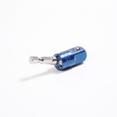 1/4' 54MM 3/8' 56MM 1/2' 59MM 크롬 CRV 바나디오 다채로운 유니버설 소켓 어댑터 세트
