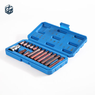 30mm 75mm S2 T 타입 15 pcs 플라스틱 상자 정밀 가공 비트 세트