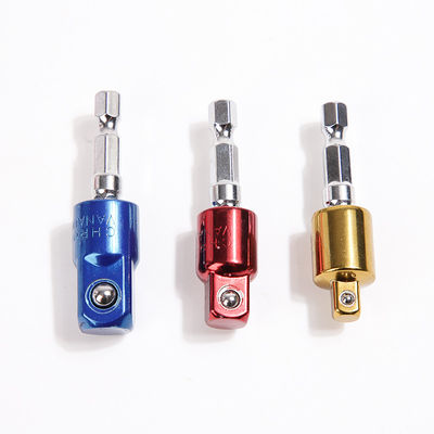 CRV 크롬 바나디움 스틸 1/2' 59mm 다채로운 유니버설 소켓 어댑터 세트