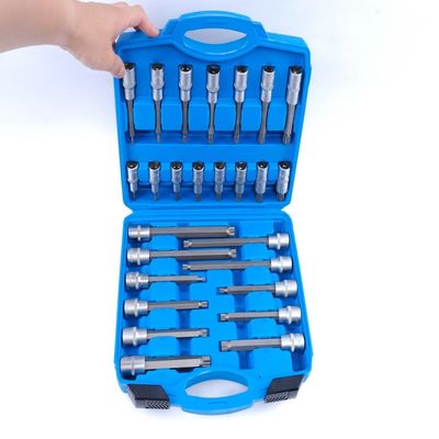 ODM 26pcs 50MM-200MM CRV 재료 핸드 전기 도구 비트 소켓 세트