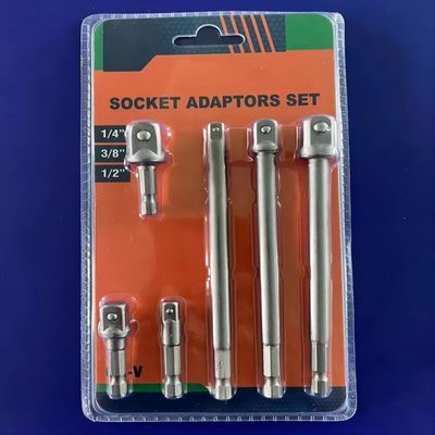 OEM 6&quot; 2&quot; 소켓 어댑터 세트 전기 핸드 툴용 CRV 재료