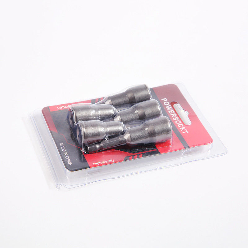 강한 자기 5pcs 12mm 65mm 빠른 변경 Hex Shank 산업 클래스 견과류 드라이버 세트