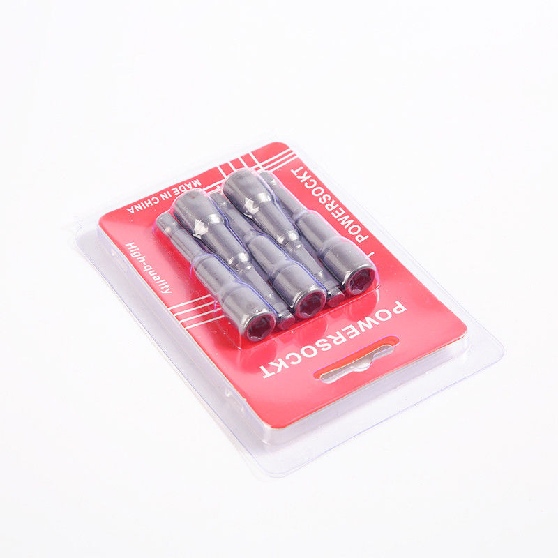 다재다능한 빠른 변경 헥스 스랭크 5pcs 8mm 견과류 드라이버 세트 핸드 / 전기 도구