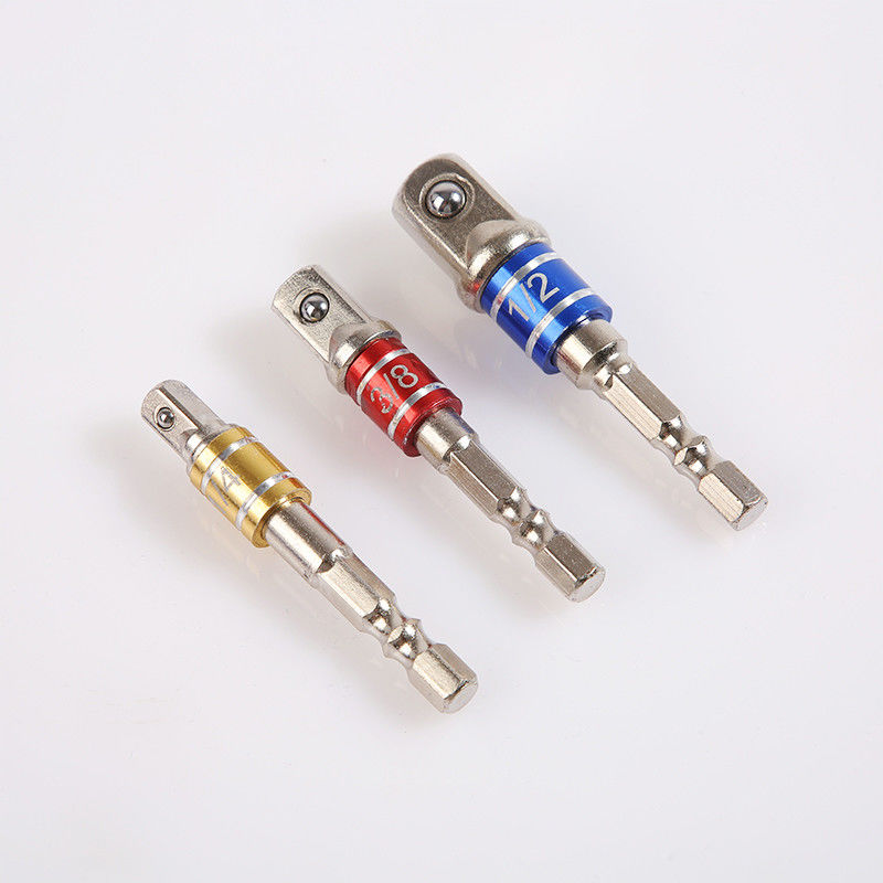 1/4':65MM 3/8':65MM 1/2'':73MM 세 가지 사양 CRV 소켓 어댑터