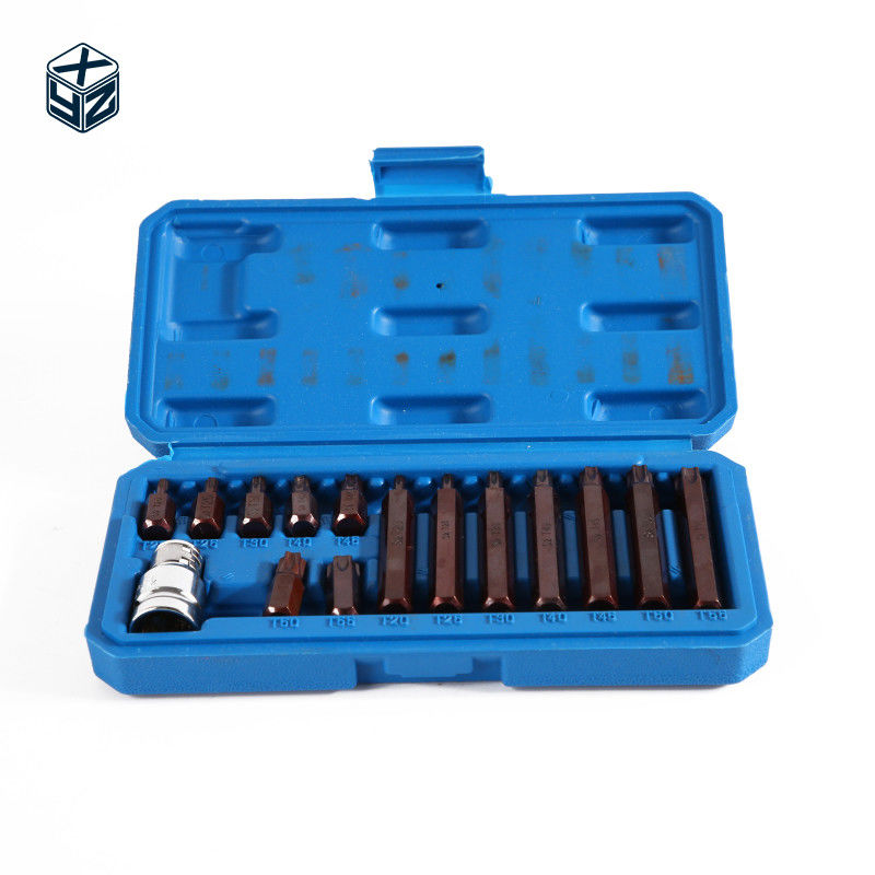 30mm 75mm S2 T 타입 15 pcs 플라스틱 상자 정밀 가공 비트 세트